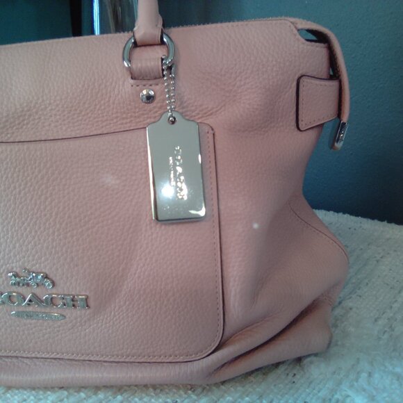 Pink Coach Satchel - Picture 5 of 6